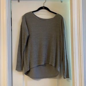 American Eagle Gray long sleeve shirt